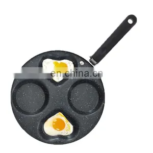 Egg Frying Cooker Egg Mini Frying Pan 4 Hole Fried Egg Burger Pan Non-stick thumbnail-2
