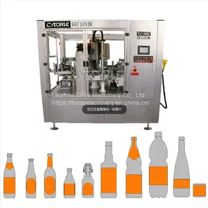 Automatic Cold-Glue Rotary Labelling Machine China Manufacturer thumbnail-1