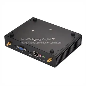 Cheap Fanless Mini PC Intel i3 7167U i5 4200Y Windows 10 Barebone System PC Unit Desktop Computer Linux HTPC VGA HDMI WiFi 6*USB thumbnail-1