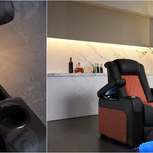3 Seat Theater Recliner With Power Headreset LS-856CB thumbnail-1