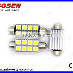Canbus 12v Festoon Bulbs Led Roof Light for Car 5050 8smd thumbnail-1
