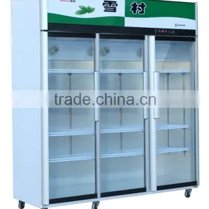 LC-1800 Three Glass Open Door Display Cooler thumbnail-1