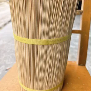 8 Inches 12 Inches 9 Inches China Raw Agarbatti India Round Natural Incense Bamboo Stick for Incense Stick thumbnail-4