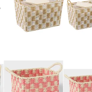 Woven Storage Basket thumbnail-4