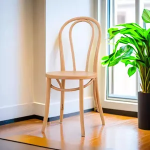 Vintage Solid Wood Dining Chair Second-hand Home Dining Table Chair thumbnail-4