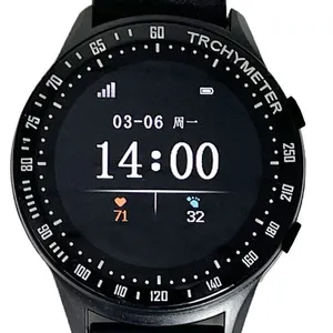 W300PGL-Dual Mode(LoRaWAN+4G),GPS+BLE，IP67 Waterproof, Heart Rate+Body Temp. Tracker Wristband/ Smart Watch thumbnail-1