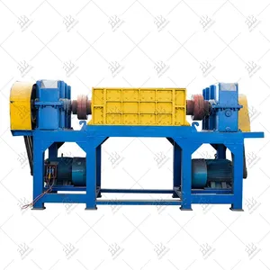 Two Shaft Shredder Double Shaft Shredder Knives Double Shaft Pallet Shredder thumbnail-5