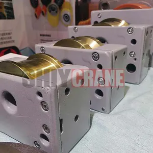 Demag Type Polyamide DRS 112-500mm Wheel Block System With Double Flanged Spheroidal Cast Iron Wheel thumbnail-2
