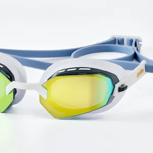 Modern Take On The Swedish Racing Swim Goggle Adults Anti-Fog Uv Protected Waterproof Mirror Coating High Definition Lens thumbnail-1