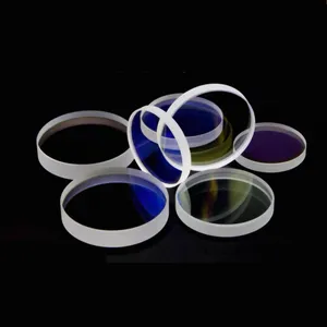 Fiber Laser Cutting Machine Protective Lens D24.9×1.5mm JGS1 Quartz Optical Lens thumbnail-1