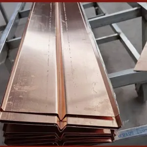 Copper Stop Plate, 5mm x 25mm, T2 Pure Copper, Mill Test Report Included thumbnail-1