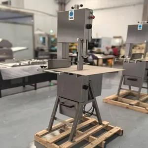 QD-350 High Efficiency Bone Saw Machine 2.2KW Commercial Meat Cutting Equipment With Optional Safety Pusher thumbnail-2