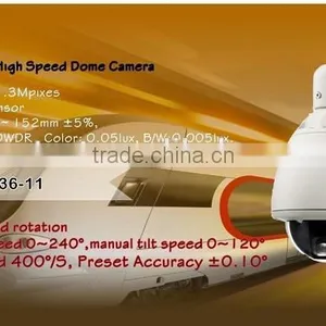Popular Design Metal Housing 960P HD AHD CMOS Sensor 1.3MP 36X Zoom Low Cost High Speed Dome PTZ Camera thumbnail-2