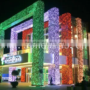 Outdoor Arched Colorful PMMA Optic Fiber Lighting , Ceiling Light , LED Engine thumbnail-1