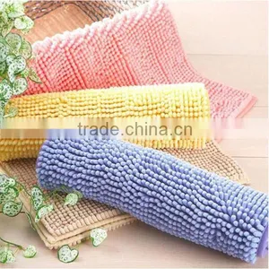 Big Chenille Microfiber Mat Colorful Soft Mat Set Wholesale thumbnail-1