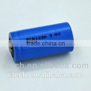 Lithium Ion Rechargeable RCR123A 600mAh Battery RCR123A thumbnail-1
