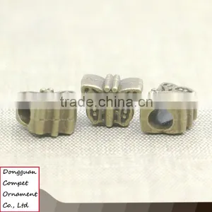 Wholesale Zinc Alloy Large Hole Diy Jewelry Bronze Butterfly Pendant thumbnail-2