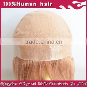 Natural Straight Freestyle Parting Red Full Lace Wig for Women 20inch Long Brazilian Hair Red Wig thumbnail-3