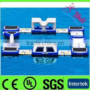 Commercial Inflatable Island and Float / Floating Inflatable Water Island for Kids and Adults Quality Choice thumbnail-2