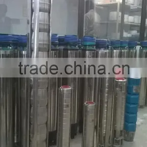 Stainless Steel Submersible Pumps in 4'', 6'',8'', 10'' Inches. Cast Iron Submersible Also Available. thumbnail-1
