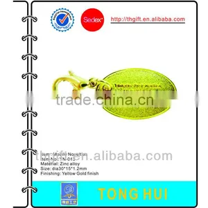 Engraved Oval Tag Charms Mobile Phone Straps thumbnail-1