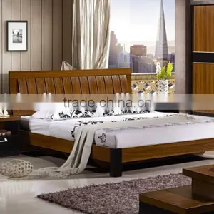 China Wooden Bed Room Furniture Design thumbnail-1