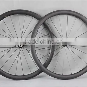 R36 Carbon Hubs Carbon Bike Wheelset UD Cabron Fiber Clincher Wheelset W40C thumbnail-1