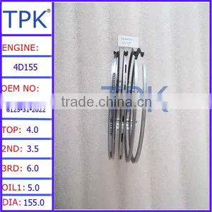 Komatsu S4D155-4 Piston Ring 6125-31-2022 6125-31-2021 6128-31-2032 thumbnail-1