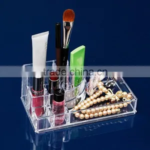 Offer Cosmetic Plastic Bin Acrylic Cosmetic Organizer thumbnail-1