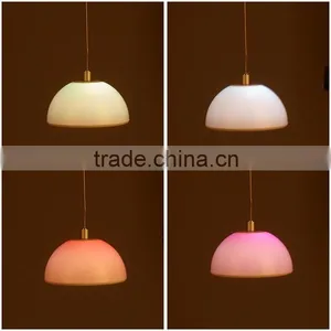 Modern New Design Wooden Pendant Lamp Modern Fancy Design LED Pendant Light JK-862-M Color Change Mood Light Magic Pendant Light thumbnail-3