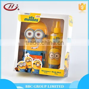 BBC Minons Gift Sets OEM 004 Cute Cartoon Design Children Mild Body Mist Spray thumbnail-1
