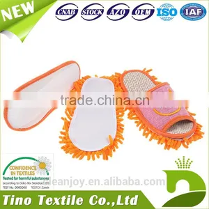 Furry Warm Sandals Slippers Good Quality Cleaning Washable Mop Slippers thumbnail-1