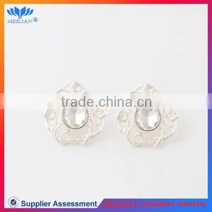 High Quality Waterdrop Shaped Caystal Stud Earrings for Women Earring Stud thumbnail-3