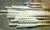 Archery Hunting Bamboo Arrow With 5" Turkey Fletching And Hunting Broadheads thumbnail-2