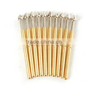 High Precision Muisc Wire Spring Loaded Brass Spring Pogo Pin thumbnail-3