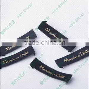 Gold Thread Woven Label for Clothing, Provide Free Samples for You Approve thumbnail-5