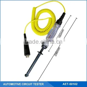 6-12Voltage Auto Electrical Circuit Tester With Hook Heavy Duty Probe and Coil Cord thumbnail-2