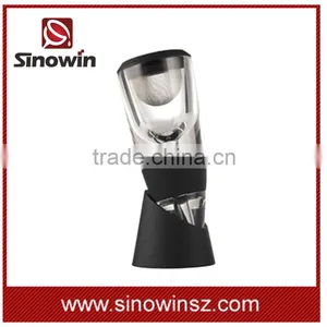 Plastic Wine Aerator Pourer With Stand thumbnail-2