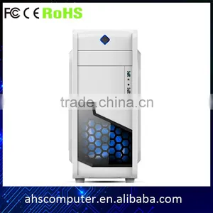 Fashion Design Crystal Side Panel and Fan SPCC Steel Structure Gaming Desktop Enclosure pc thumbnail-4