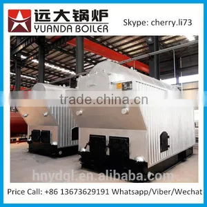 DZH2 2000KG Steam per Hour Wood Boiler Price thumbnail-3
