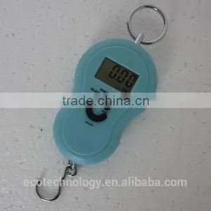 3.5$ Portable LCD Display 50KG/10G Digital Luggage Hook Electronic Weight Scale thumbnail-4