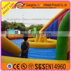 Outdoor Giant Commercial Used Inflatable Obstacle Course thumbnail-6