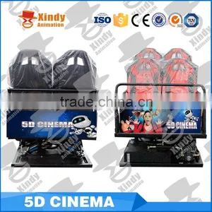 Fashion Modern Cinema 5d vr Cinema Home Cinema Leather Sofa thumbnail-1
