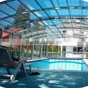 2015 Hot Sales Hard Polycarbonate Plastic Swimming Pool Cover thumbnail-4