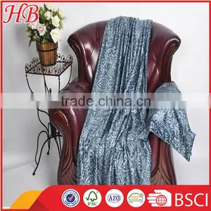 50''*60'', China Supplier European Style Super Soft Fashion Printed Micro Mink Blanket thumbnail-1