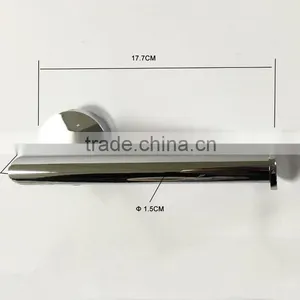 Metal Chrome Polish Modern 4 Piece 24" Towel Bar Robe Hook Paper Holder Towel Ring Set Bath Accessories Bathroom Hardware thumbnail-3
