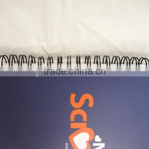 2015 Customed PVC Cover Spiral Notebook thumbnail-5