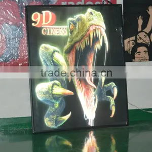 9D CINEMA AD Led Flashing Box thumbnail-1