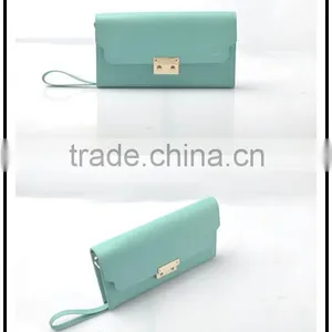 Hot Selling Italy Leather Women Wallet With Card Holder Passport Cover Leather thumbnail-1