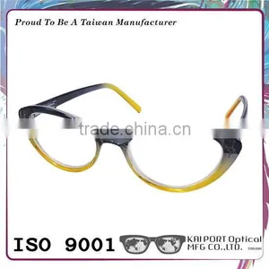 Cat Eye Shape With Gradient Colors Glasses Frame thumbnail-3